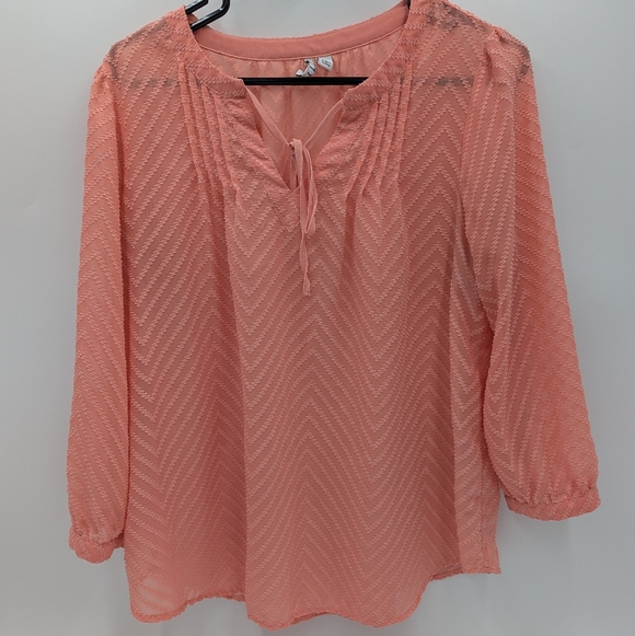 Bundle Of 7 Blouse Medium Lightweight Women's Floral Office Wear Business Casual - Picture 12 of 16